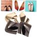 2 Pairs Toe Protector & Heel Caps for High Heels - Steel Shoe Repair Tips & Covers - Buy Online on GoSupps.com