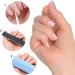 100 Pcs Orange Sticks + 6 Nail Files & Buffers | Double Sided Wooden Cuticle Pusher Stick | Nail Care Set - Buy Online on GoSupps.com