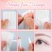 WLLHYF 240 Pieces Invisible Lace Double Eyelid Tape Lifter Strips Glue-Free Eye Lift Strips Makeup Tape Set with Bottle and Clip for Droopy Lids Hooded Eyes Women - Buy Online on GoSupps.com