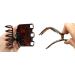 Parcelona French Wide Paw Tortoise Shell Brown Celluloid Hair Claw Clip - Buy Online on GoSupps.com