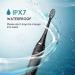 PHNITI Electric Toothbrush for Adults | 45,000 VPM | 4 Modes | 2 Mins Timer | Fast Charge | IPX7 Waterproof | Black - Buy Online on GoSupps.com