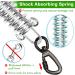 Heavy-Duty Tie Out Leashes for Dogs | Shock Absorbing Spring | 3-15m Green Yard Leash - Buy Online on GoSupps.com