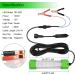 Ankey 12V 100W 6000 Lumen LED Fish Bait Crappie Luring Light - Submersible Night Fishing Lure with 24.6 Ft Cord - Buy Online on GoSupps.com