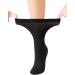 Yomandamor Women's Cushioned Crew Diabetic Socks - 4 Pairs Thick Non-Binding Top Boot & Dress Socks (Size 9-11) - Black - Buy Online on GoSupps.com