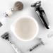 Linkidea Ceramic Shaving Bowl for Men - Wide Mouth Shave Mug Cup for Wet Razor Shave - Milky White - Buy Online on GoSupps.com
