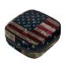 Women's napkin storage bag American flag fishing menstrual cup portable women's tapes storage bags female menstruation first period bag