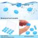 6Pairs Ear Plugs Reusable Silicone Earplugs Waterproof Swimming Earplugs Noise Cancelling Ear Plugs for Adults Kids Ear Plugs for Swimming Sleeping Snoring Studying (Blue) - Buy Online on GoSupps.com