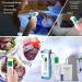 Mommed Contactless Fever Thermometer - Infrared Forehead Thermometer for Babies and Adults with LCD Display Fever Alarm & Memory Function - Buy Online on GoSupps.com