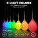 LED POI Balls Set - Beginner & Professional Juggling with Rainbow Colors & Strobe Effect | Premium Light POI Balls for Kids & Adults - Buy Online on GoSupps.com