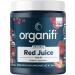 Organifi Red Juice - Vegan Pre-Workout Energy Drink Powder, 30 Servings - Organic Berries, Beets, Real Mushrooms, Prebiotics, Ginseng, Vitamin C for Focus, Peak Performance, Immune Defense Support 10 Ounce (Pack of 1)