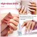 Dipping Powder Liquid Set (Base Coat Activator Matte Sealer) & Nail Replacement Brushes - Perfect for Beginners | International Shipping Available - Buy Online on GoSupps.com