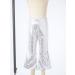 Aislor Girls Shiny Metallic Wide Leg Flare Trousers | Silver Dance Pants 9-10 Years - Buy Online on GoSupps.com