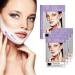 Nmbol V-Shape Facial Mask 4 Pieces Face Mask in V-Shape Firming Ear Hook Mask Double Chin Face Mask in V-Shape Face Skin Moisturising for Firming Pull-Up Mask in V-Shape