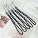 5PCS Adjustable Nylon Wrist Lanyard Set for Cell Phone, Camera, GoPro - Black - Buy Online on GoSupps.com