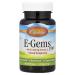 Carlson - E-Gems Plus 400 IU (268 mg) Natural-Source Vitamin E Optimal Wellness 50 Soft Gels 50 Count (Pack of 1)
