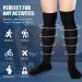 Buy XL Knee High & Thigh High Compression Stockings 20-30mmHg with Silicone Grip - Men's & Women's Models for Optimal Comfort | International Shipping Available - Buy Online on GoSupps.com