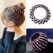 Liujzzj 2 Piece Crystal Bird Nest Hair Clips for Women - Stylish Ponytail Accessories & Big Hair Clips - Buy Online on GoSupps.com