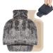 Foot warmer hot bottle 2l large foot warmers 2 in 1 hot water bottle for the feet foot warmer without electricity foot warmer hot water bottle feet foot warmer for women and men brown