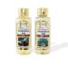 Bible Land Treasures Anointing Oil 2-Pack Bottles Set - Jeruslem of Gold -Frankincense Myrrh & Spikenard & Temple - 50ml Each (1.69 fl oz) Biblical Scents for Prayer & Worship from The Holy Land