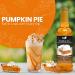 Syruvia Pumpkin Pie Syrup for Coffee Delicious Pumpkin Pie Coffee Syrup 25.4 fl oz Kosher Gluten Free Perfect for Coffee Drinks Desserts and More No Coloring  - Buy Online on GoSupps.com