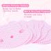 MEKK Lint Free Nail Wipes - 400PCS Cat Shape Remover Pads for Nail Polish & Lash Extensions | Super Absorbent Non-Woven Fabric - Pink - Buy Online on GoSupps.com