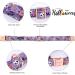 Aring Pet Halloween Dog Collar - Adjustable Purple Pumpkin Skull & Bat Design | Cute Daisy Puppy Collar with Metal Buckle | X-Small (Pack of 1) - Buy Online on GoSupps.com