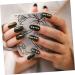 Housoutil Metallic Chips 1 Glass Chip Nail Stickers Manicure 3D Colored Vases 0.5X0.3cm Colorful - Buy Online on GoSupps.com