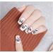 Konsait 5Pack Halloween Nail Art Stamp Templates - Pumpkin Ghost Skull Bat Designs for DIY Manicures - Women, Girls, Kids Halloween Decor - Buy Online on GoSupps.com
