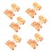 FUNOMOCYA 12pcs 2022 Lai Si Feng Paper Cartoon Tiger Red Envelopes Three-Dimensional Envelope Cartoon China red Envelope lai See Packet New Year Red Red Envelope Bronzing Assorted Color 1 12.7X9.5X0.1CM