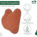 Sulpo 4 Pairs Real Leather Heel Cushions - Blister & Friction Protection Self-Adhesive Anti-Slip Heel Pads for Shoes - Shoe Repair in Cognac - Buy Online on GoSupps.com