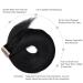 Hotlulana 100% Real Hair Tape Extensions - Deep Black 14 Inch (35cm) - 20PCs Invisible Remy Skin Weft - Buy Online on GoSupps.com