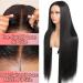 Gluess Human Hair Wigs for Black Women - 26 Glueless Straight Pre-Cut Lace Beginner Friendly 180% Density Natural Hairline - Buy Online on GoSupps.com