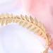 Gold Leaf Greek Goddess Bridal Headpiece - Shegirl Wedding Hair Crown - Buy Online on GoSupps.com