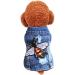 AMAONE Chihuahua Dog Coat - Leopard Bowknot Jacket for Small Dogs - Stylish & Cozy Knitwear (One Size 0207frb-blue a) - Buy Online on GoSupps.com