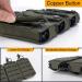Idogear Molle Magazine Bag | Triple Tactical Magazine Pockets for M4 M14 M16 AR-15 5.56mm - Ranger Green - Buy Online on GoSupps.com