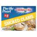 Pacific Pearl Baby Smoked Clams 3.75oz Cans - Pack of 12 | Premium Quality Seafood - Buy Online on GoSupps.com
