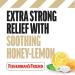 Fisherman's Friend Sugar Free Honey-Lemon Cough Drops - 240 Menthol Lozenges (6 Packs of 40) | Cough Suppressant & Sore Throat Relief - Buy Online on GoSupps.com