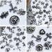 Chrome Hearts Cross Nail Charm Metal Punk Rivet Nail Art Decoration (2 Pack) - Buy Online on GoSupps.com