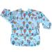 Luxja Baby Waterproof Sleeved Bib Long Sleeve Bib for Toddler (6-24 Months) (1 Sleeved bib hot air Balloon) One Size hot air balloon