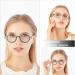 3 Pack Retro Round Blue Light Blocking Reading Glasses for Men & Women - Computer Readers with Spring Hinge - 2.0 Blue/Brown/Black - Buy Online on GoSupps.com