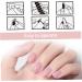 44PCS Gel Nail Stickers Light Colour Gel Nail Strips Long Lasting Nail Polish Strips Self Adhesive Sticker Nails Full Cover Nail Stickers for Women Girls - Buy Online on GoSupps.com