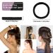 100PCS Black Seamless Cotton Hair Ties for Women - No Crease, No Damage, Soft Ponytail Holders for Thick Thin Hair - Hair Accessories for Girls - Buy Online on GoSupps.com