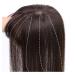 Clip In Crown Topper Real Hair with 3D Bangs for Thinner Hair - Dark Brown 30.5 cm Ideal Hair Accessory for Women - International Shipping Available - Buy Online on GoSupps.com