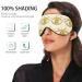 Haskirky Light Blocking Eye Mask - Breathable & Adjustable for Men and Women | Perfect for Travel, Yoga, Meditation, Office, and Deep Sleep - Buy Online on GoSupps.com