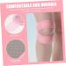 FRCOLOR 3pcs Adjustable Patella Knee Brace - Comfortable Sports Knee Support Strap for Optimal Knee Protection - Pink - Buy Online on GoSupps.com