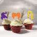 Hocus Cupcake Toppers Pocus Halloween Party Decorations Witch Hair Food Picks Trick or Treat Supplies - Buy Online on GoSupps.com