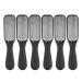 Jauarta 6 pieces of footfish professional double -sided footfire scrubber callus remover made of stainless steel tool for dead skin