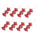 Zerodeko 8pcs Candy Pendant Xmas Candy Holiday Tree Ornament Christmas Hanging Pendant Stuffing Child Mint
