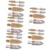 FRCOLOR Bangs Hair Clip Glitter Metal Pin