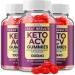 (3 Pack) Great Results Keto Gummies - Advanced Formula Shark Great Results Keto Tank ACV Gummies Weight Loss (180 Gummies)